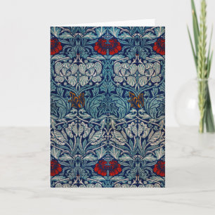 Carte Tulip et Rose, William Morris