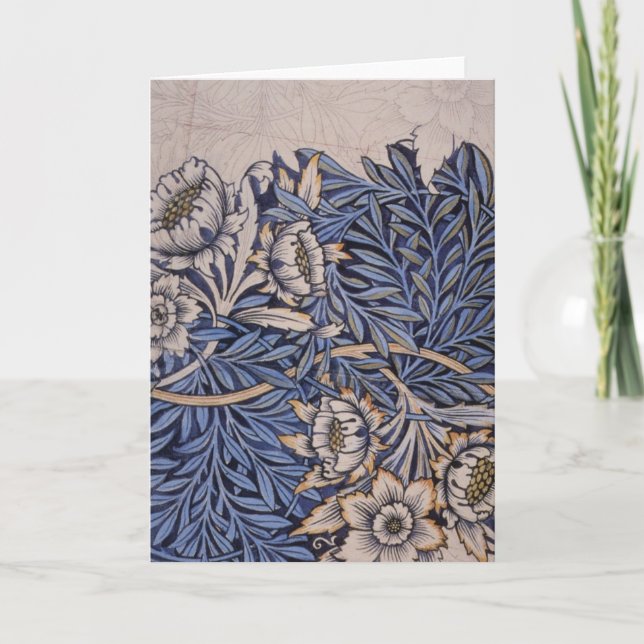 Carte Tulip et Willow Par William Morris (Devant)