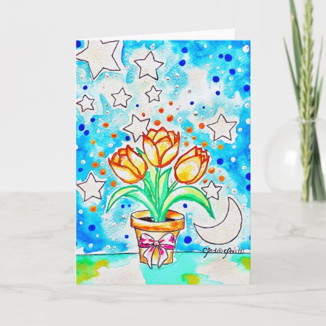 Carte Tulipe (Devant)