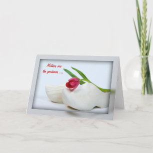 Carte Tulipe rouge hollandaise