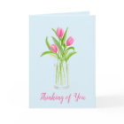 Tulipes dans l'eau florale aquarelle peinte à la m