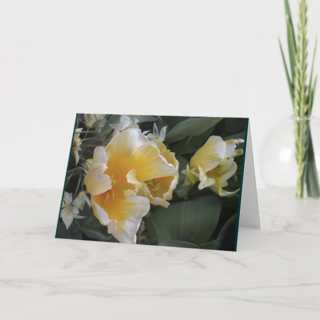 Carte Tulipes d'or (Devant)