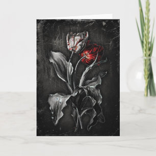 Carte Tulipes gothiques