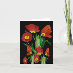 Carte Tulipes pour la fête des mères