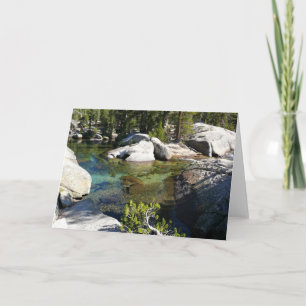 Carte Tuolumne River à Tuolumne Meadows, Yosemite, CA