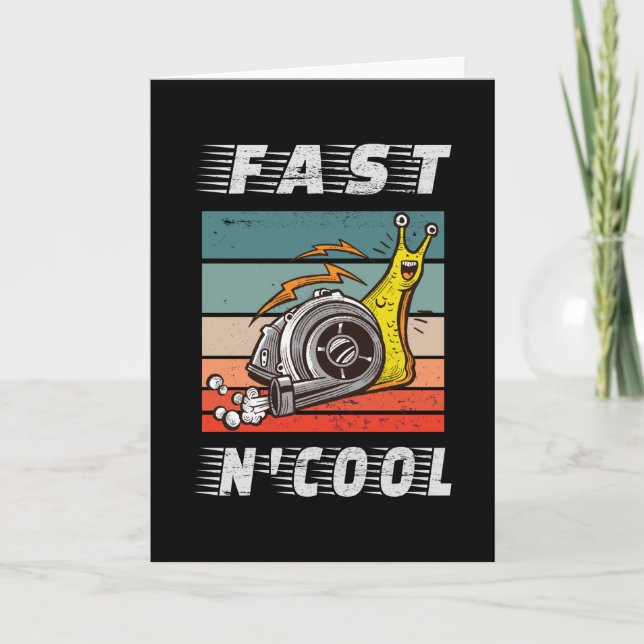 Carte Turbo escargot rapide et cool rapide n cool (Devant)