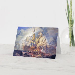 Carte turner, la bataille de trafalgar (1822)