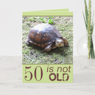 Carte Turtle - Not Old Birthday