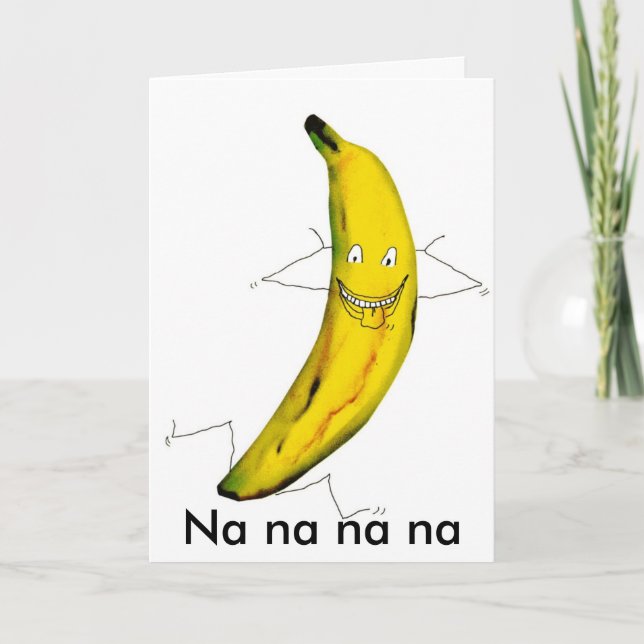 Carte TUT - banananana, Na na na na na (Devant)