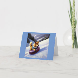 Carte Tuyaux à neige pour chien