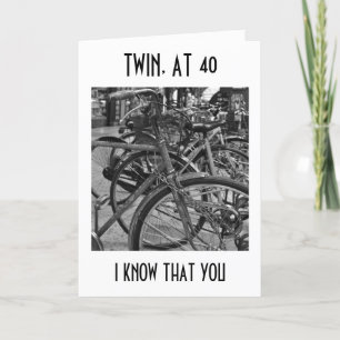 CARTE *TWIN* À "40" PROFITEZ DE LA MARCHE ANNIVERSAIRE V