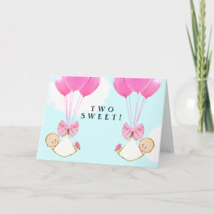 Carte Twin Girls