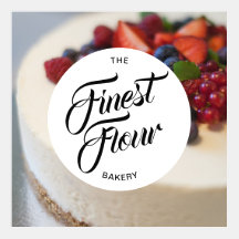Carte Twitter Élégant la boulangerie de farine la plus fine