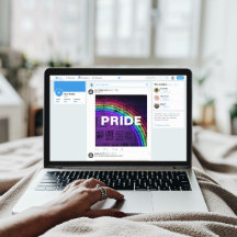 Carte Twitter L'amour gagne la fierté