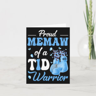 Carte Type 1 Sensibilisation Au Diabète Fière Mémorial D