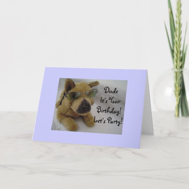 Carte Type c'est votre anniversaire ! (Devant)