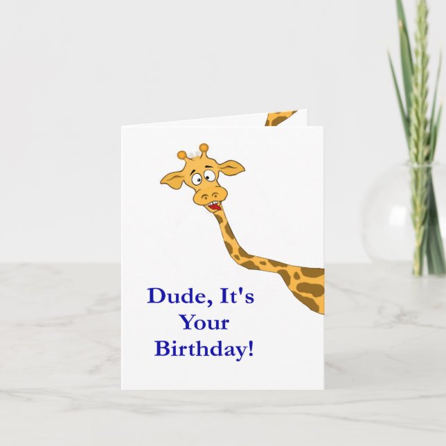 Carte Type, c'est votre anniversaire ! (Devant)