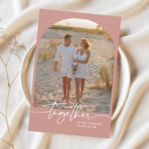 Typographie Couple Saint-Valentin Rose Pâle Ensemb