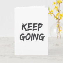 Typographie motivationnelle continuer coup de pinc