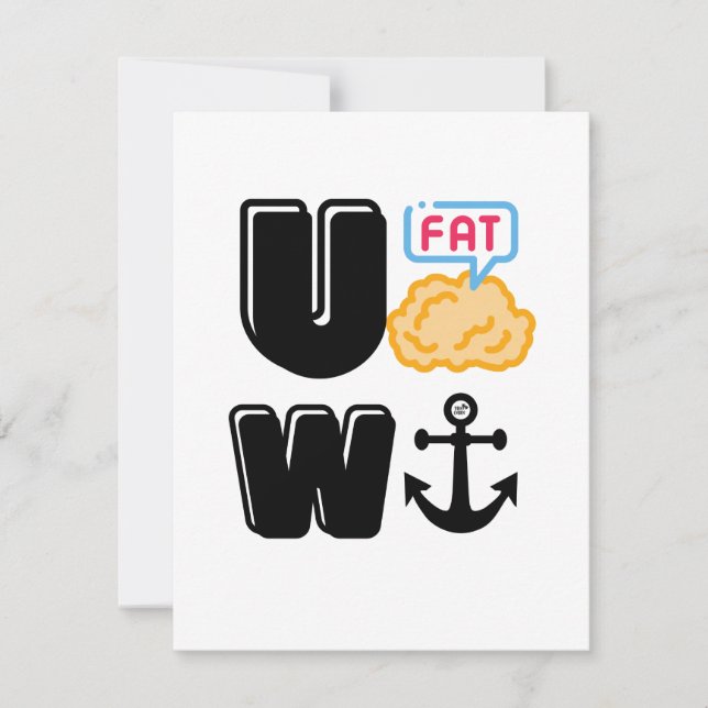 Carte U FAT W xD (Devant)