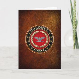 Carte U.S. Marines : Colonel (Col d'usmc) [3D]