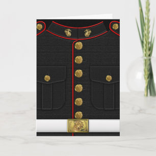 Carte U.S. Marines : Uniforme de robe d'usmc [3D]