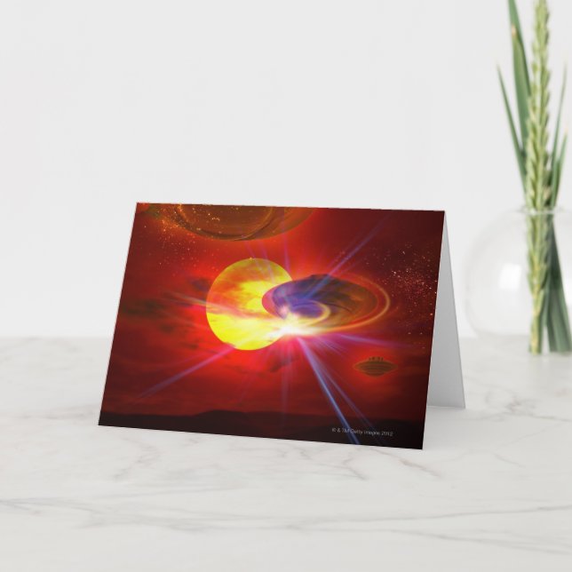 Carte UFOs planant (Devant)