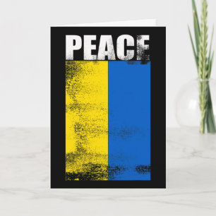 Carte Ukraine Pour Hommes Drapeau Paix Debout Avec Unkra