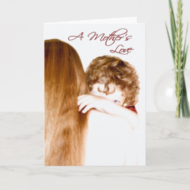 Carte Un amour de mère (Devant)