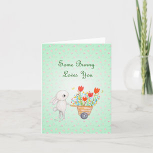 Carte Un Amoureux De Lapin Vous Mignonne Lapin Rabbit Vo