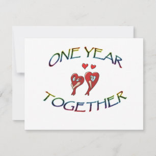 CARTE UN AN ENSEMBLE