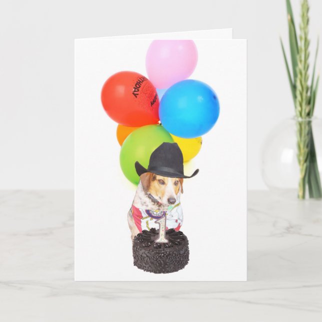 Carte Un anniversaire an (Devant)