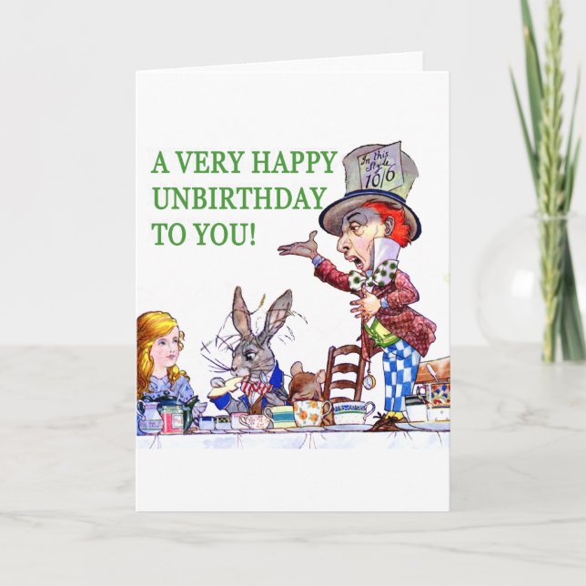 Carte Un anniversaire très heureux pour vous! (Devant)