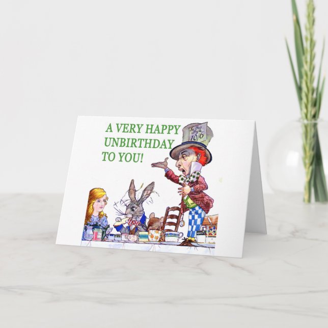Carte Un anniversaire très heureux pour vous! (Devant)