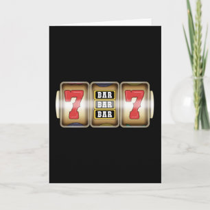 Carte Un Arm Bandit Machine à fente Casino Roulette