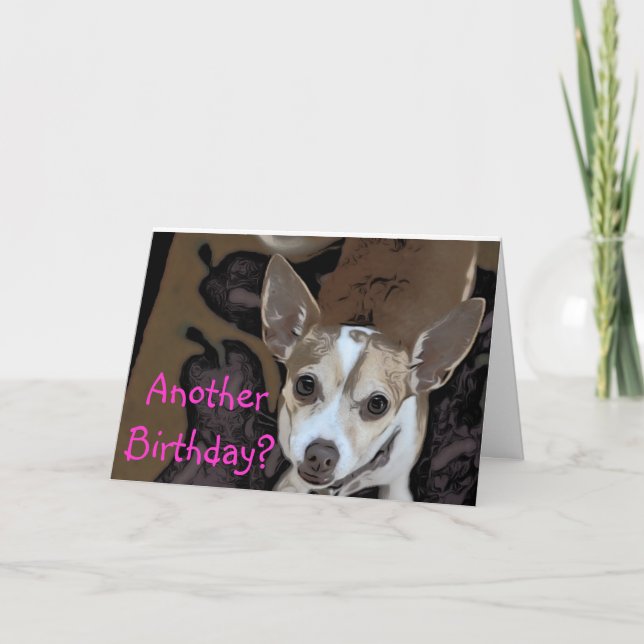 Carte Un autre anniversaire ? (Devant)