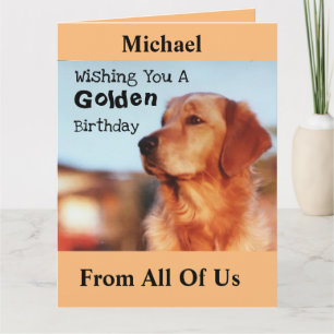Carte Un autre anniversaire ? Grand Or de nous tous