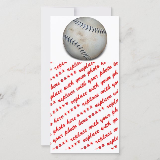 Carte Un Baseball (Softball) (Devant)
