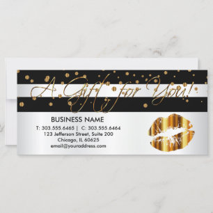 Carte *Un Certificat Cadeau Lièvres Gold