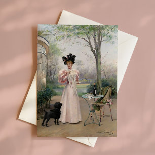 Carte Un compagnon fidèle   Louise Abbéma