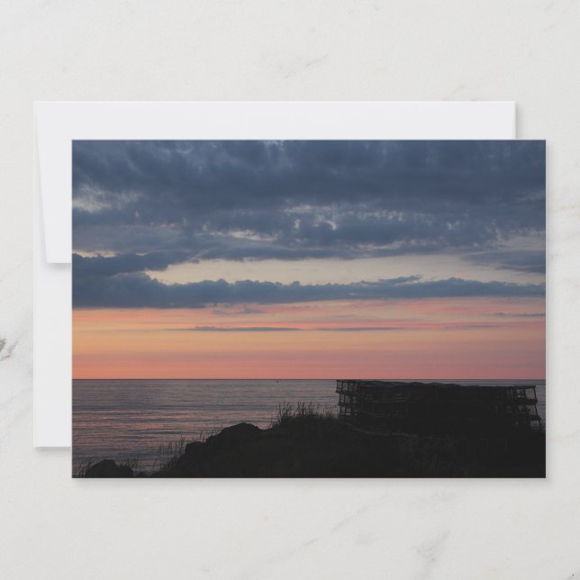 Carte Un coucher de soleil néo-écossais (Devant)