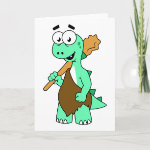 Carte Un Dessin Tyrannosaurus Rex Caveman.