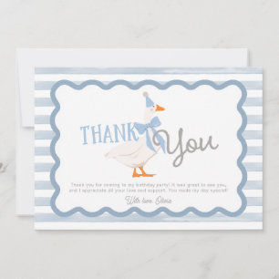 Carte Un Garçon Silly Goose 1er Anniversaire Merci