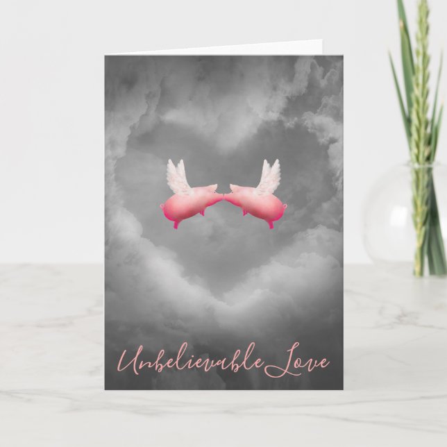 Carte Un incroyable baiser d'Amour (Devant)