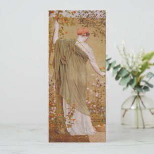 Carte Un jardin d'Albert Joseph Moore, Vintage Portrait