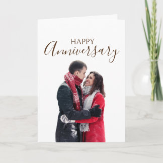 Carte Un joyeux anniversaire d'hiver personnalisé