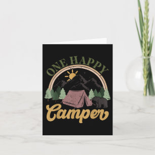 Carte Un Joyeux Camper Correspondant Famille Anniversair
