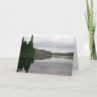 Carte Un lac tranquille