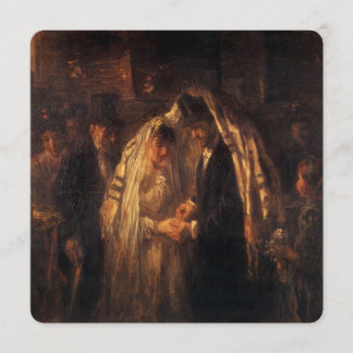 Carte Un Mariage juif par Jozef Israels - vers 1903