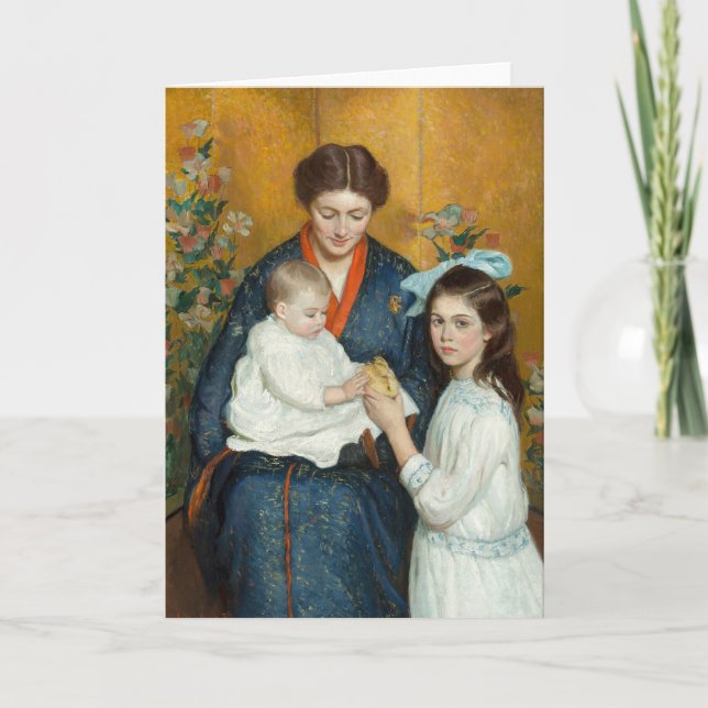 Carte Un matin de Pâques (Devant)